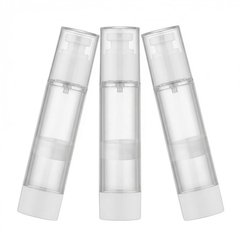 ericotry 3PCS Empty Airless Pump Spray Bottle fine Mist Vacuum Sprayer Refillable Portable Cosmetic Tool for Dispensing Makeup Water Toner 100ml34oz - Image 3