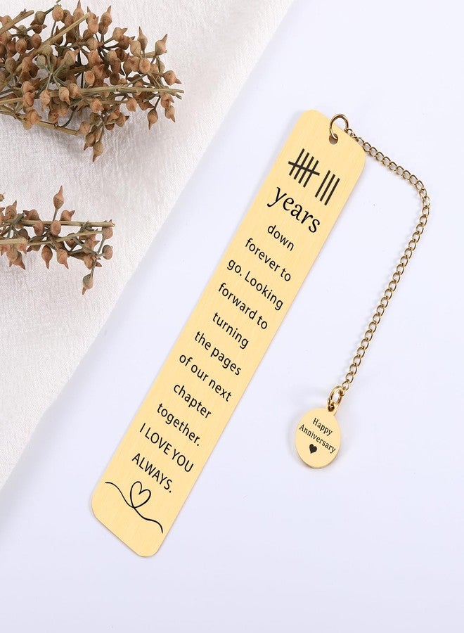 Delujouberst Bronze for 8th Wedding Anniversary - Bookmarks, GIFS for Her & Him Valentine Bookmarks for Couple Husband Wife Parents - Image 2