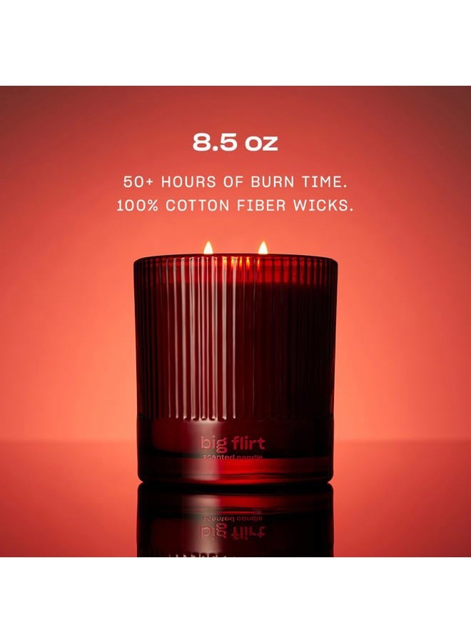 Snif Big Flirt Scented Candle by Snif, 50+ Hours, 100% Cotton Fiber Wicks, Soy Wax Blend, Non-Toxic, Vegan, 8.5oz - Image 2