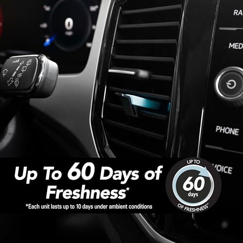 RefreshYourCar Refresh Your Car Air Freshener Vent Sticks, Lightning Bolt / Ice Storm Scent, 6 Pack - Image 2