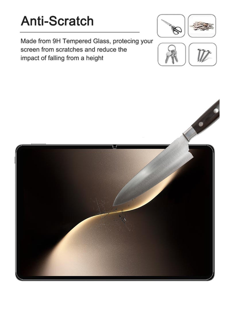 For Honor MagicPad 3 -13.3" - Tempered Glass Screen Protector - Premium HD Delicate Touch , Higher Transparency , Easy to Install ,Anti-scratch and Bubble-free Screen Protector - Clear - Image 2