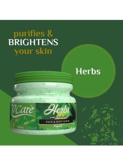 VCare Vcare Face and Scrub 500ml |Papaya & Basil | Deep Cleansing & Invigorating  - Image 5