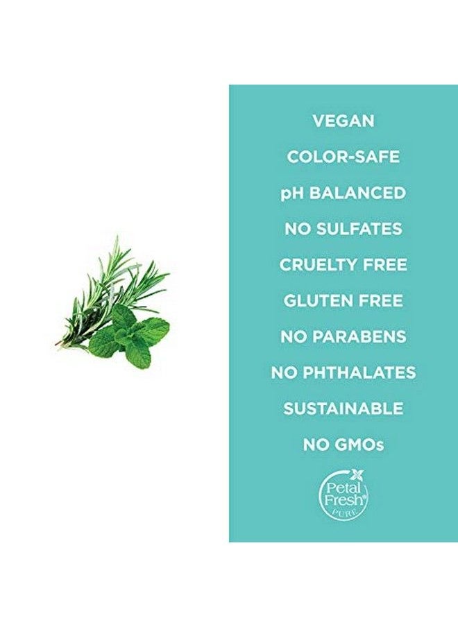 Petal fresh Pure Energizing & Rosemary Mint Bath Shower Gel 475 Ml ; Sulphate Color & Paraben Free ; All Natural Certified Organic; 100% Vegan & Cruelty Free  - Image 5