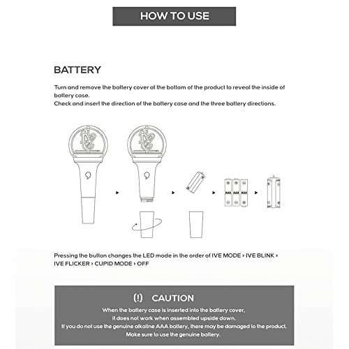BITGAARIM IVE Official Light Stick Ver.1 - Image 5