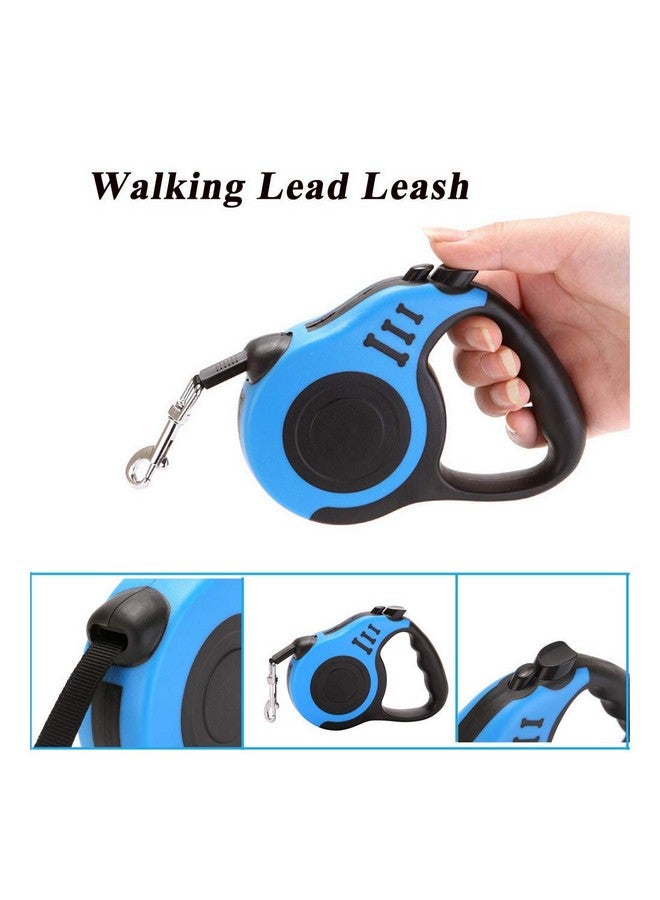 Retractable Dog Lead Leash - Automatic Telescopic Traction Rope, Can Be Extended To 5 Mtr For Small And Medium Dogs (Blue) - Image 4