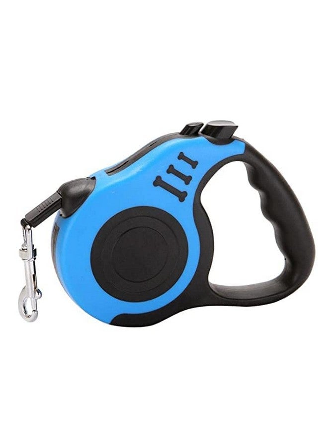 Retractable Dog Lead Leash - Automatic Telescopic Traction Rope, Can Be Extended To 5 Mtr For Small And Medium Dogs (Blue) - Image 1