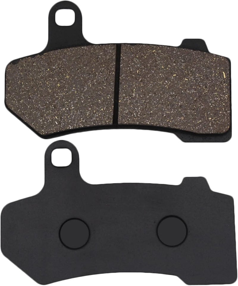 QASULER Motorcycle Brake Pads for Harley Davidson - Image 2