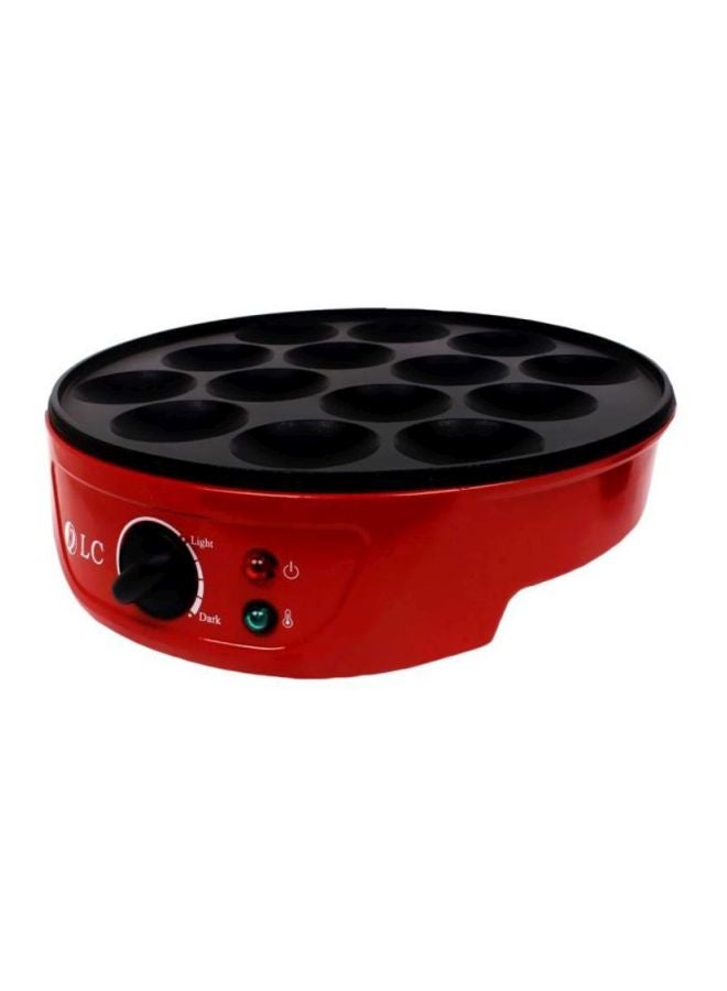 DLC Mini Pancake Maker 1000W 1000 W DLC-38242 Red/Black - Image 1