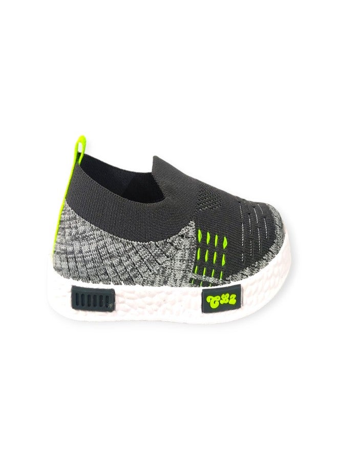 Coolz Kids Chu-Chu Sound Musical Shoes Fun-1 for Baby Boys and Baby Girls 1-2.5 yrs (Grey, 12 Months) - Image 3
