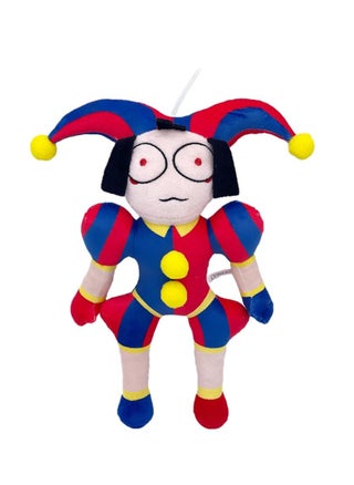 Brunette clown