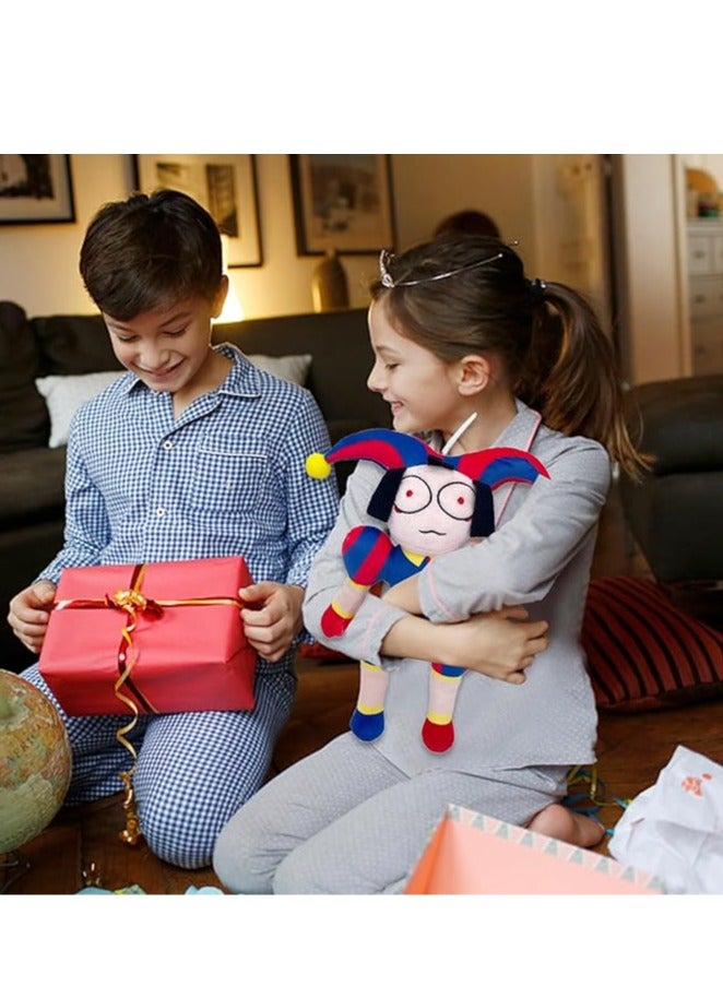 general The Digital-Circus Plush Toy, Pomni & Jax Plush Toy, 30cm Plush Toy Digital Circus, Suitable for Adults and Children - Image 4