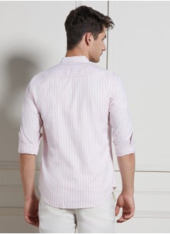 Dennis Lingo Pink Casual Shirt for Men - Regular Fit, Trendy  - Image 3