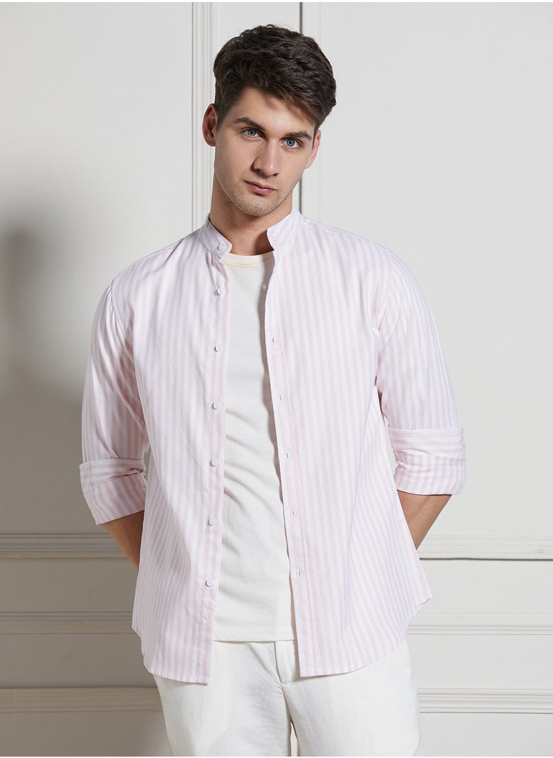 Pink Casual Shirt for Men - Regular Fit, Trendy - pzsku/ZAE20532F1F68EF1F138AZ/45/_/1723641952/3fa4bdf7-eac0-49bd-85c9-12d93d93dc50