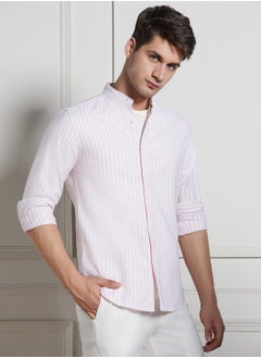 Dennis Lingo Pink Casual Shirt for Men - Regular Fit, Trendy  - Image 2