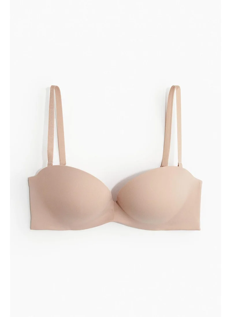 اتش اند ام Microfibre super push-up balconette bra