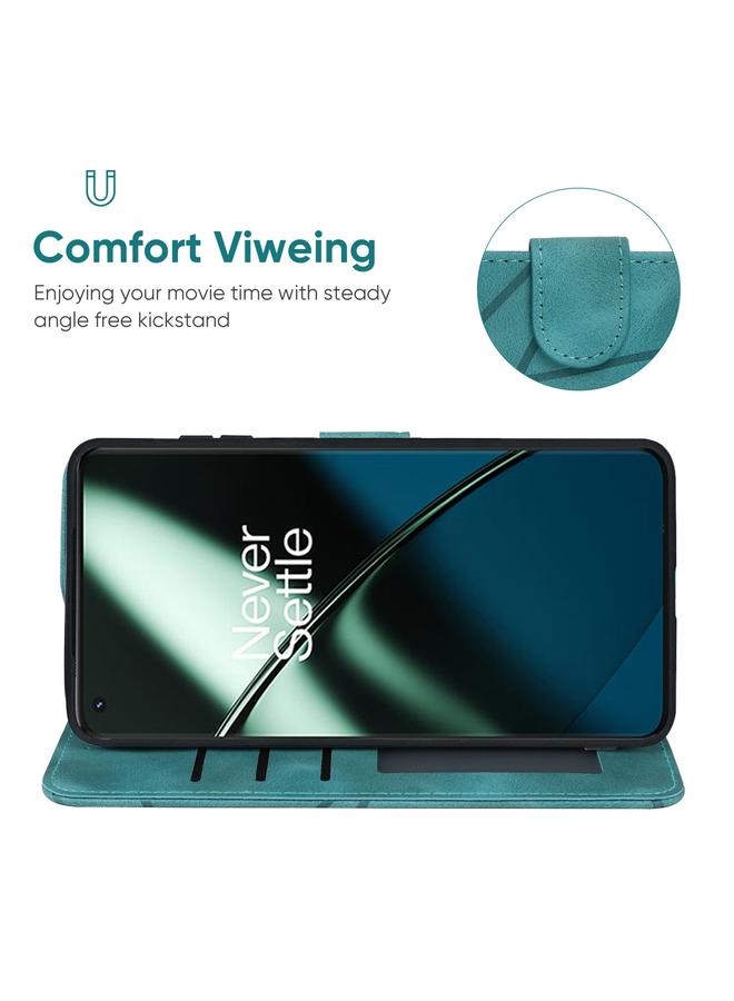 S-TOP Case For OnePlus 11 Skin Feel Geometric Lines Leather Phone Case - Image 4