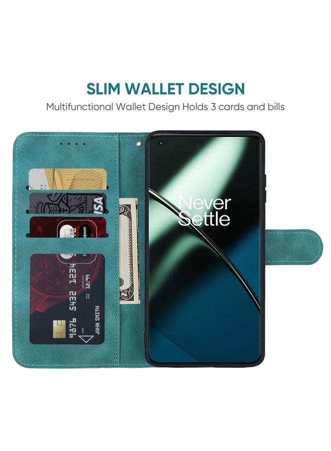 S-TOP Case For OnePlus 11 Skin Feel Geometric Lines Leather Phone Case - Image 3