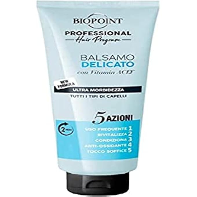 BioPoint PROFESSIONAL GENTLE CONDITIONER WITH VITAMIN ACEF 5 ACTIONS ULTRA SOFTNESS FOR ALL HAIR TYPES, 350ML - Image 1