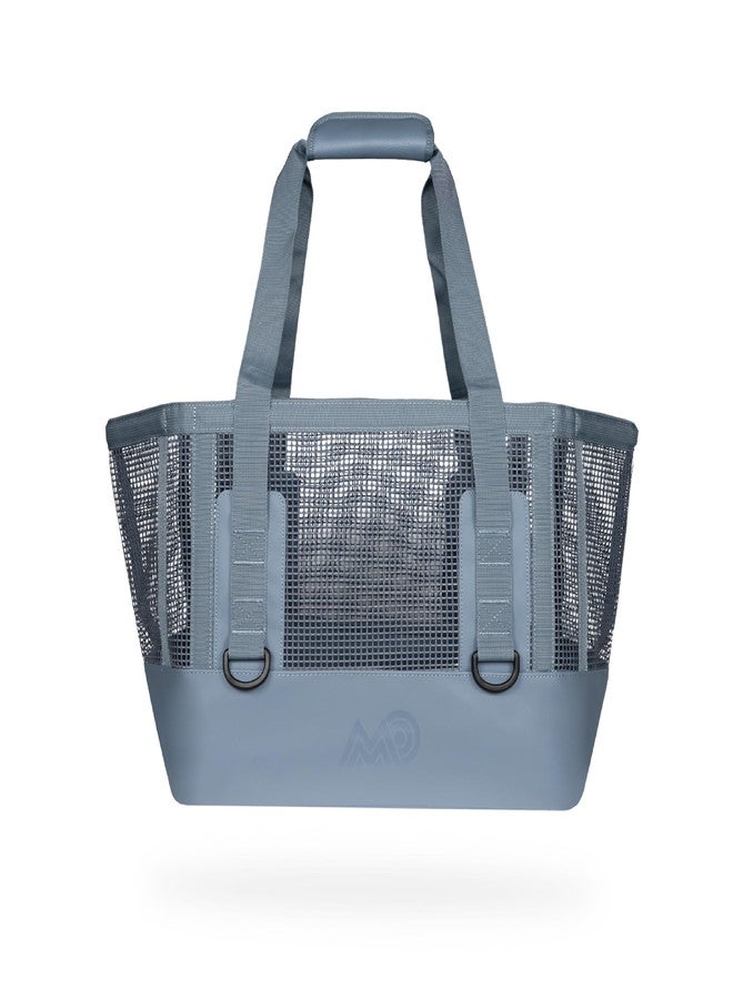 MISSION Boat Gear CASSI Boat Bag, Waterproof Bottom Mesh Beach Bag, Heavy-Duty Outdoor Tote for Boat, Beach, Grocery, Travel & Pool, Premium Marine Gear Carryall - Image 1