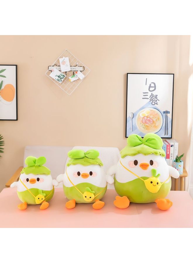 Banana Duck Doll Cute Small Vegetables Chicken Plush Toy Doll Girl's Room Decorations Pillow Super Soft Birthday Gift-Specifications:40cm-Color:Yellow Banana Duck Yy - Image 2