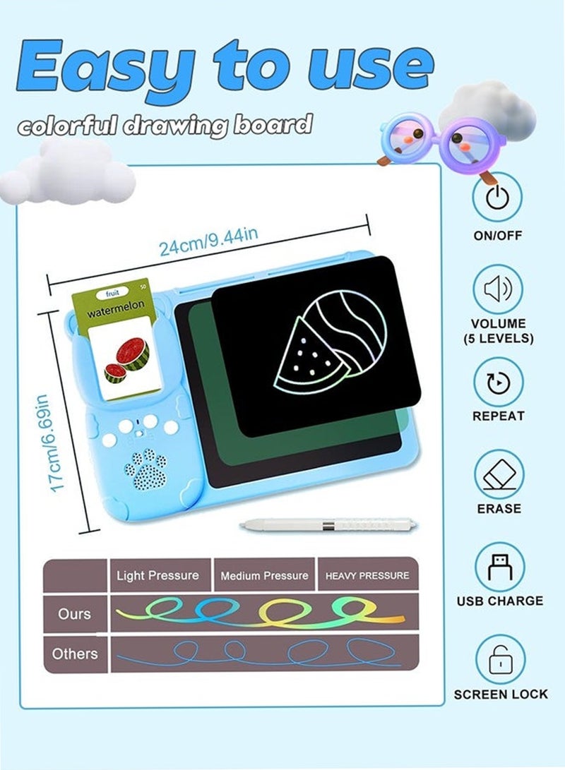 general Talking Audio Flashcards Toy Bilingual English Arabic Learning 112 Pieces Cards 224 Flashcards Words with Writing Pad Early Educational Toys for your Babies Kids and Toddlers Preschool Learning for - Image 4