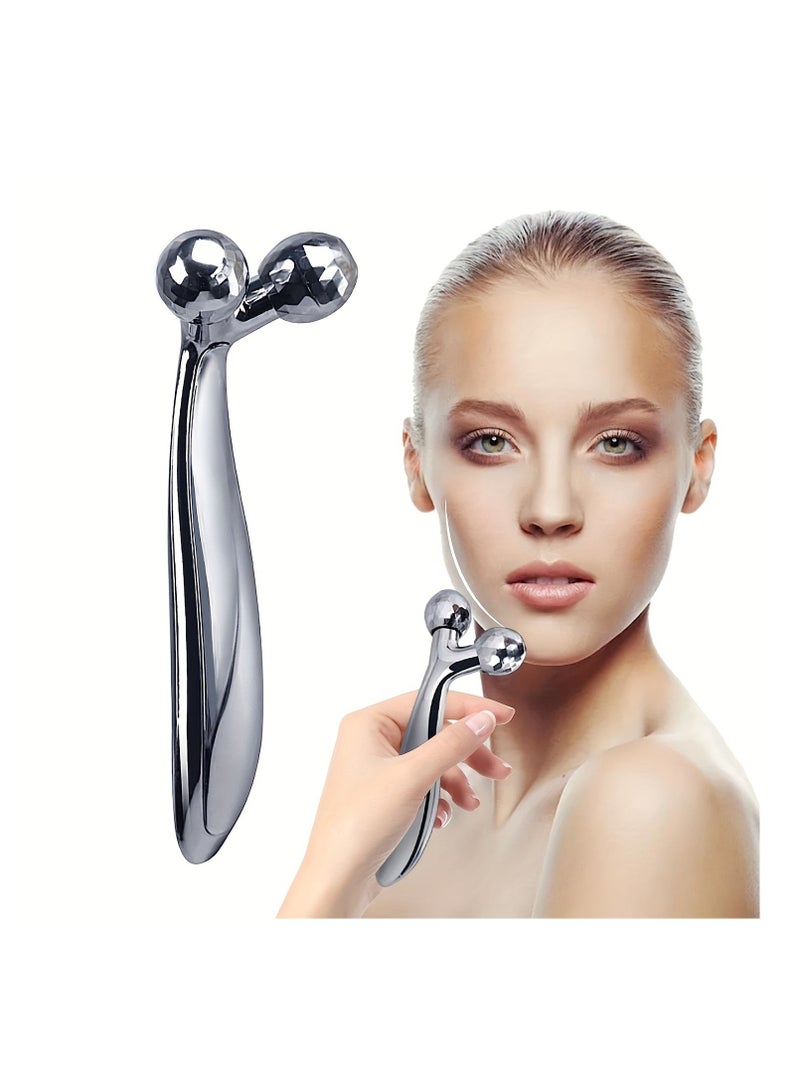 1pc, Face Massager Roller, 3D Roller Muscle Relaxing Facial Massage Tool Beauty Device For Face, Eyes, Neck, Body - Image 1