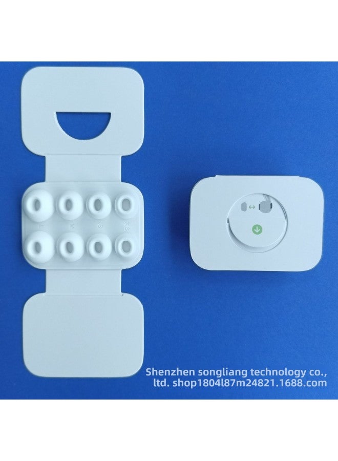 For Apple Airpods Pro1/2 Earplugs/Ear Cap Suit Apple Three Generation Five Generation Ear Cap Suit-Color:White With Pressure Relief Hole (lmsxs)-Applicable Models:Airpods Pro - Image 3