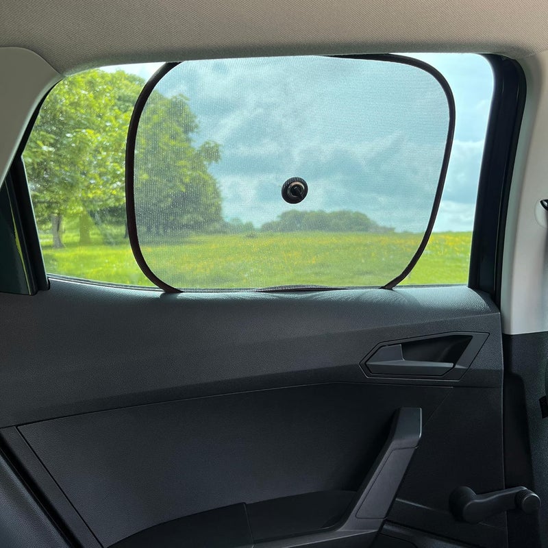 Sakura SWS2 Vehicle Window Sunshades, Set of 2 - Image 3