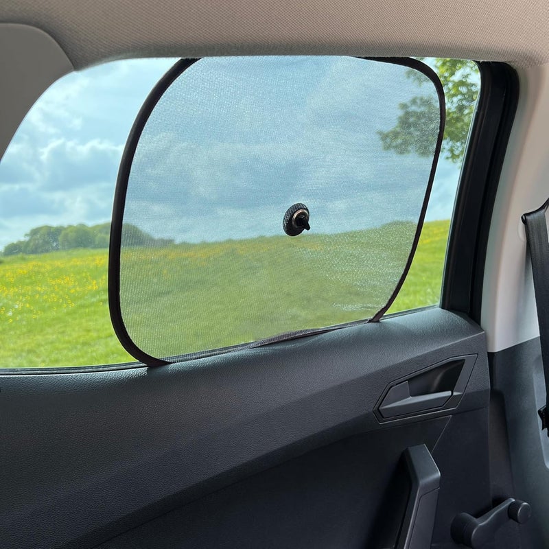 Sakura SWS2 Vehicle Window Sunshades, Set of 2 - Image 4