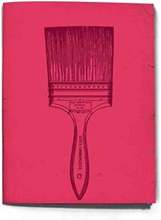 THE INKJECTION A5101L, A5 Notebook Purple Brush Vintage design