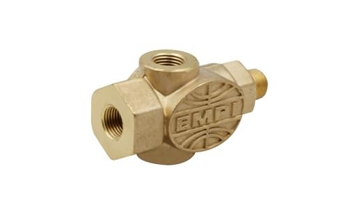 EMPI 0092190 Oil Pressure T Fitting 1827 NPT Compatible with Volkswagen Type 1 and Type 2 AirCooled Engines - Image 1