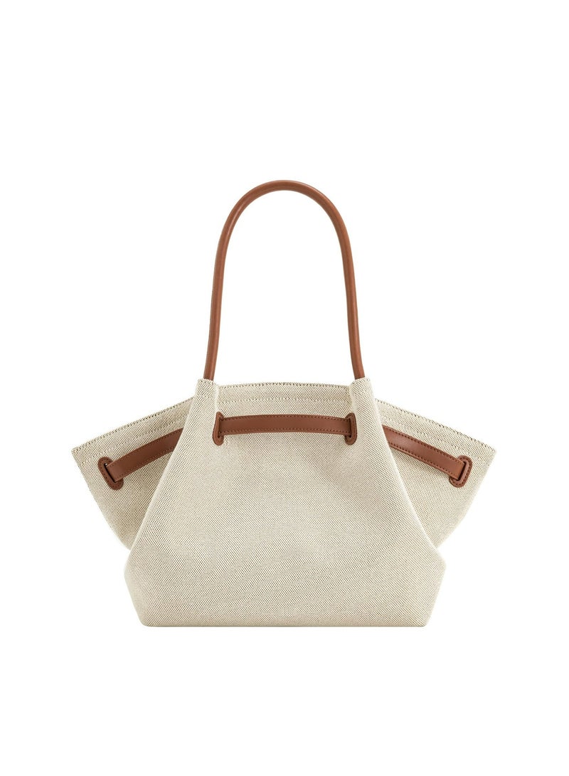جي دبليو بي حنا Medium Tote Bag - أبيض - Image 4