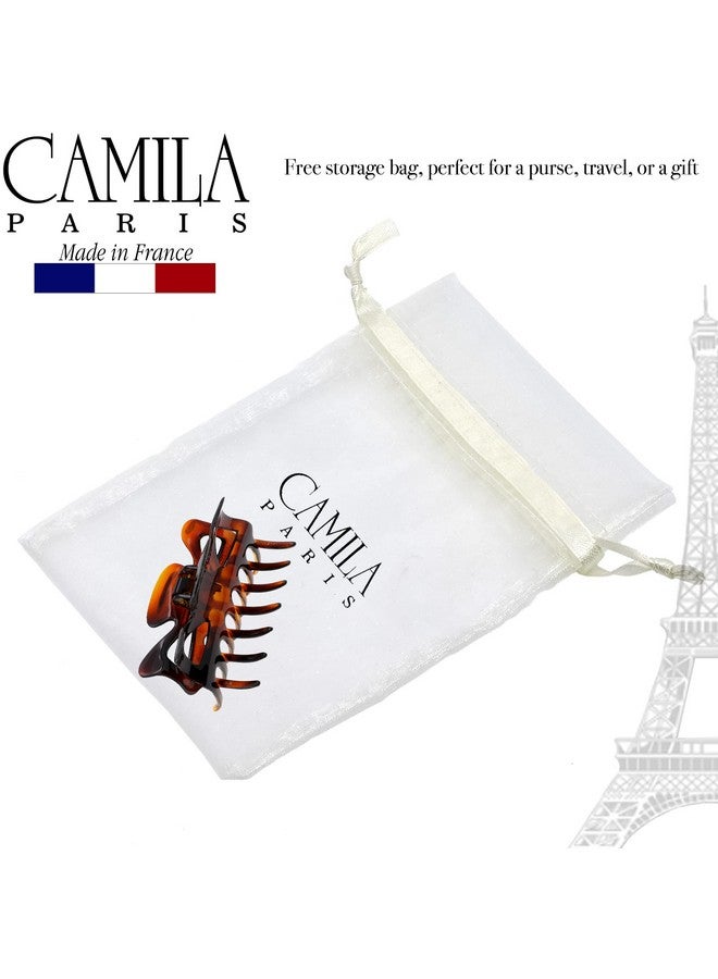 CAMILA Paris Cp42 French Hair Clip For Women 3.5 Inch Tortoise For Thick Volume Hair Girls Hair Claw Clips Jaw Durable Styling Hair Accessories For Women Strong Hold No Slip Grip Made In France - Image 5