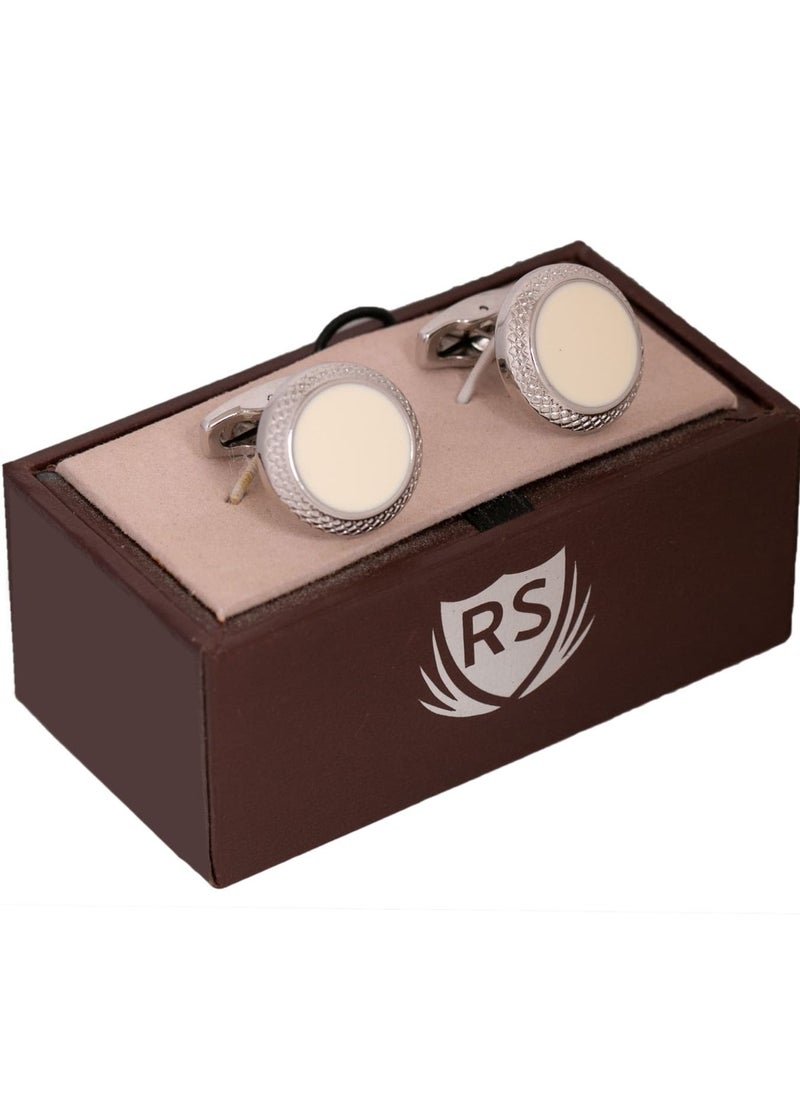 RS - Round Cufflink - Image 1