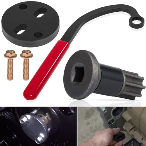 Camoo 13mm Injection Pump Idle Lock Nut Wrench & Engine Barring Tool & Injection Pump Gear Puller For Cummins 5.9L B/C Series, for Dodge Ram VE P7100 VP44 1989-2002 (3 Sets) - Image 1
