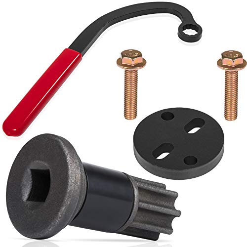 Camoo 13mm Injection Pump Idle Lock Nut Wrench & Engine Barring Tool & Injection Pump Gear Puller For Cummins 5.9L B/C Series, for Dodge Ram VE P7100 VP44 1989-2002 (3 Sets) - Image 4