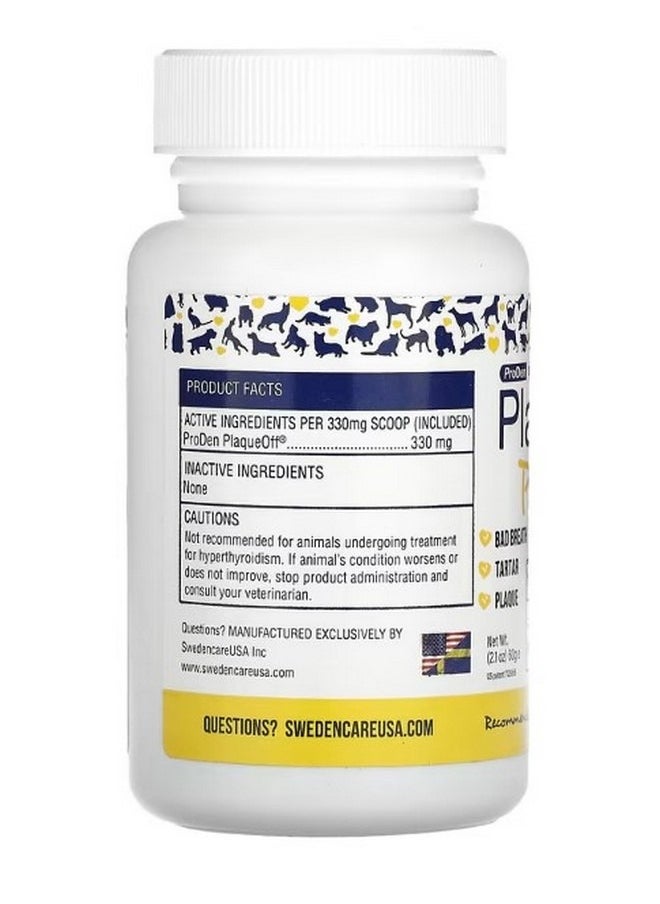 ProDen - PlaqueOff Powder For Dogs  2.1 oz 60 g - Image 1