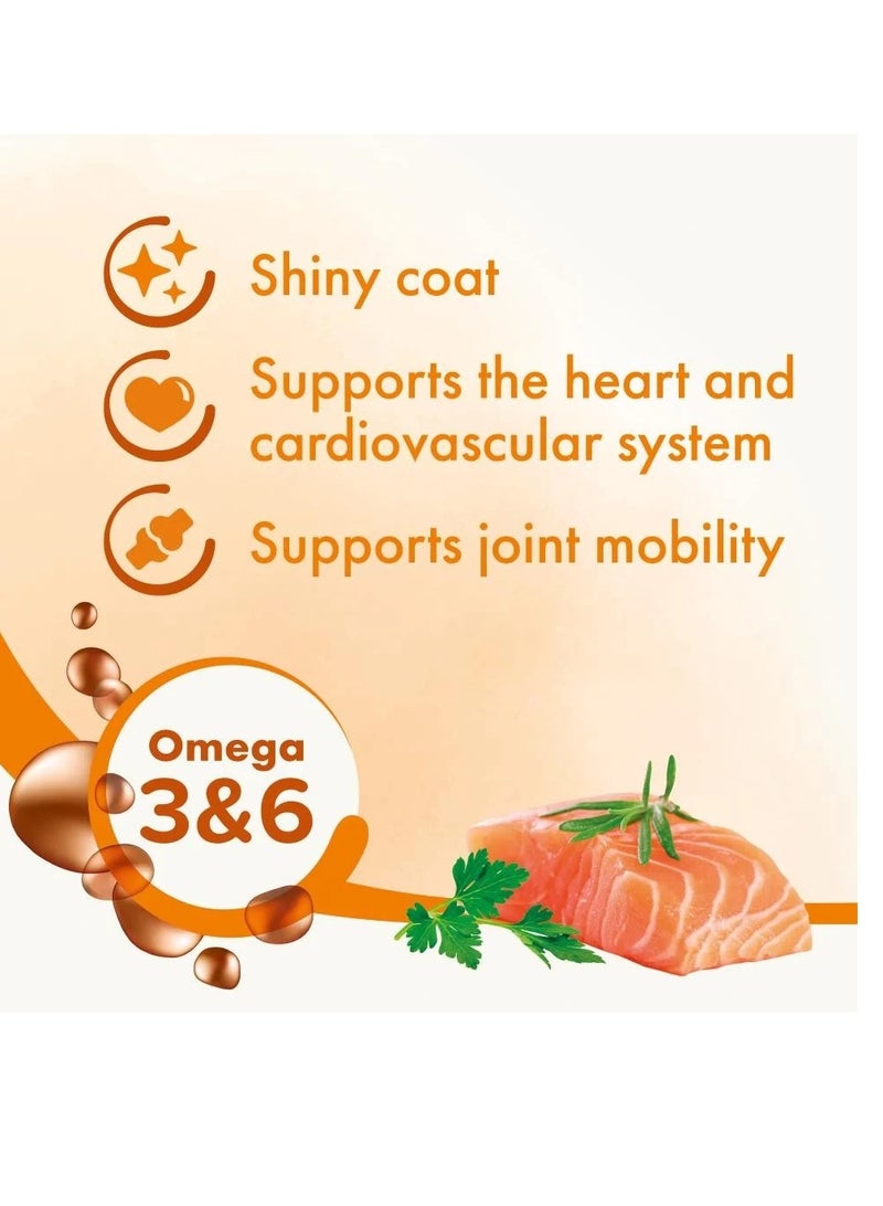 بيفار زيت السالمون مكمل غذائي طبيعي لذيذ مناسب للكلاب والقطط 430 ملل - Image 4