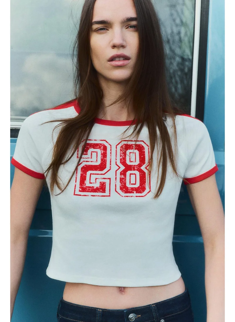 H&M Short printed T-shirt