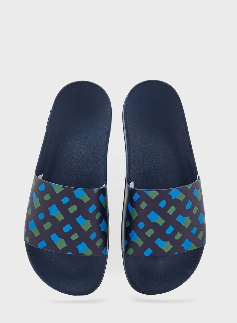 BOSS Logo Slip On Slydes