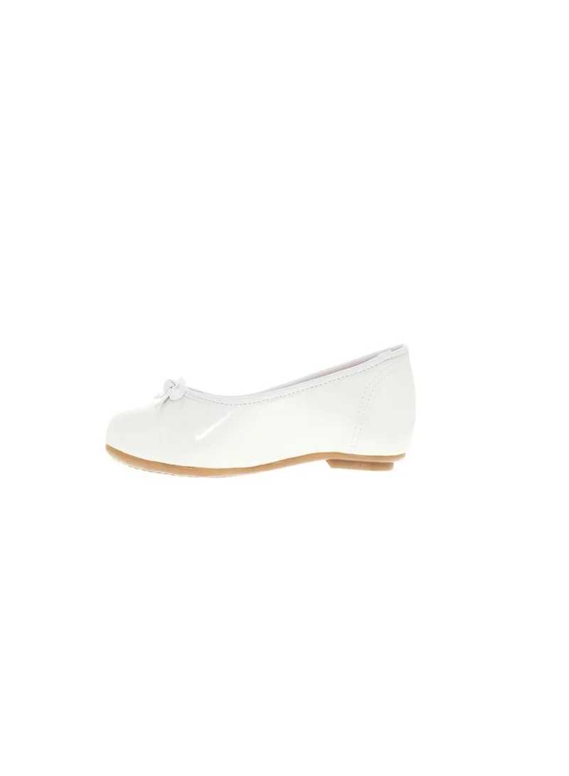 MOLEKINHA Molekinha Women’s Slip-on Flat Shoes comfortable and durable Dress Shoes Round Toe Slip On Ballerina Walking Flats Shoes for Girls White