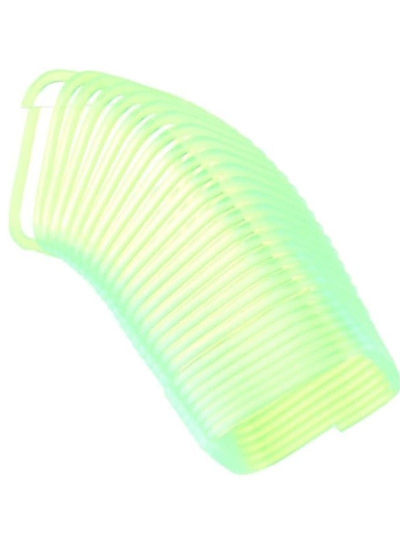 Generic Magic Springs square toy for children - green, plastic  - Image 1