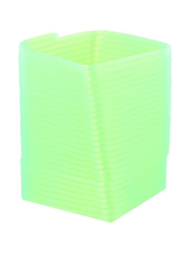 Generic Magic Springs square toy for children - green, plastic  - Image 2