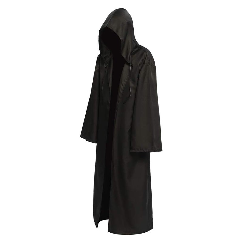 EONPOW Wizard Tunic Hooded Robe Halloween Cloak Cosplay Costumes - Image 1