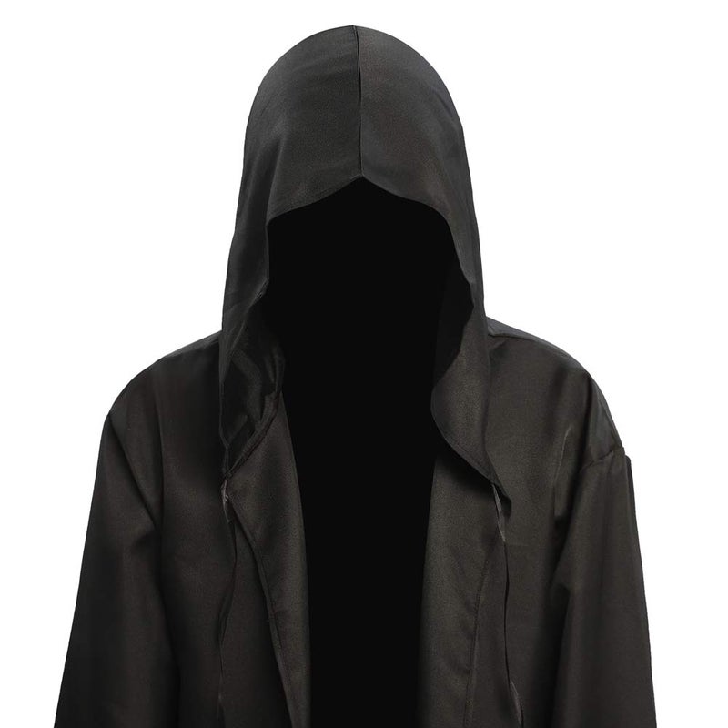 EONPOW Wizard Tunic Hooded Robe Halloween Cloak Cosplay Costumes - Image 2