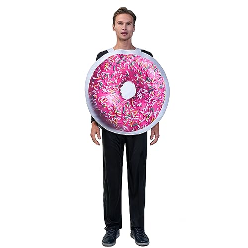KalcyKizz Adult Donut Costume, One Size (Pink) - Image 4