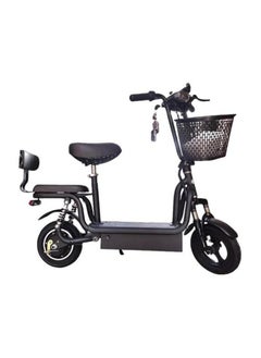 Generic Electric Scooter With Seat And Basket 
