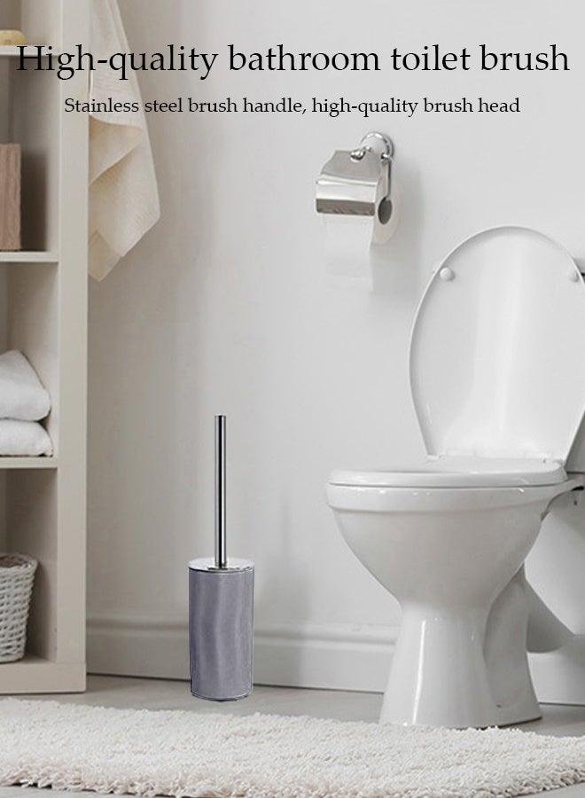 DUNISO 7 Pieces of Bathroom Accessories Set, Household Toiletries Set, Bathroom Storage Set,Sturdy and Durable， with Hand Sanitizer Bottle, Toothbrush Cup, Mouthwash Cup, Soap Box, Toilet Brush, Trash Can, Cotton Swab Box,Suitable for Family and Travel Use  - Image 4