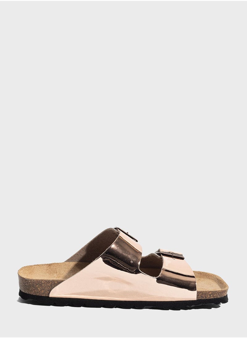 BAYTON - Atlas Double strap Flat Sandal - Image 1
