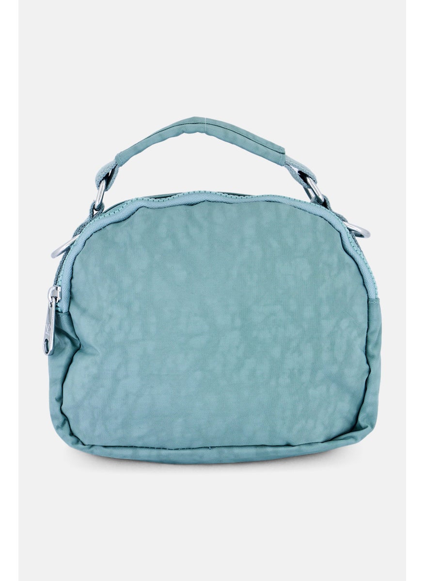 I Love Fashion Women Brand Logo Cross Body Bag 22 L x 15,5 H x 6 W cm, Blue  - Image 3